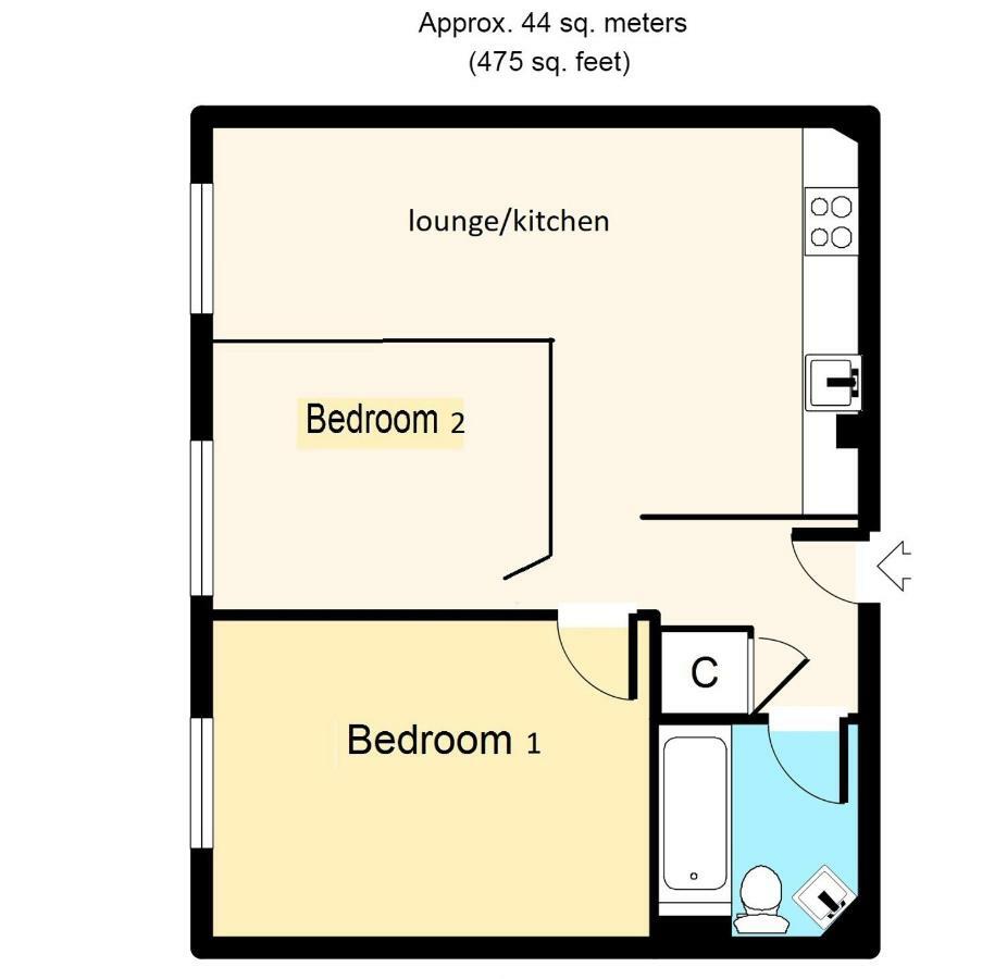 Central Hackney Apartment Лондон Экстерьер фото